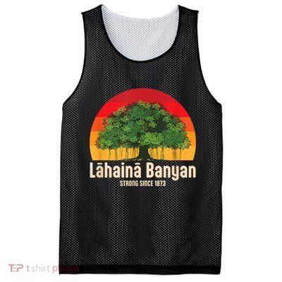 Banyan Tree Lahaina Maui Hawaii Mesh Reversible Basketball Jersey Tank