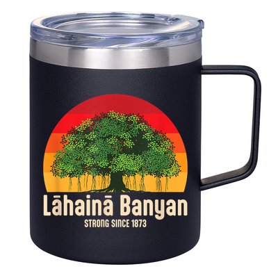Banyan Tree Lahaina Maui Hawaii 12oz Stainless Steel Coffee Mug