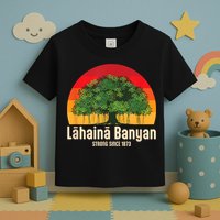 Banyan Tree Lahaina Maui Hawaii Toddler T-Shirt