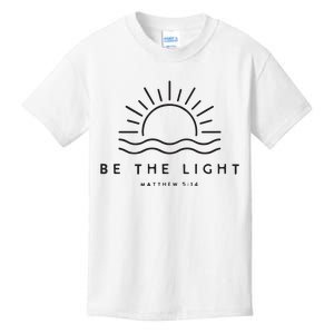 Be The Light Christian Inspirational Kids T-Shirt