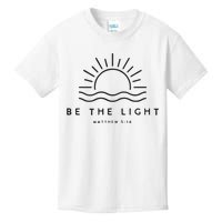 Be The Light Christian Inspirational Kids T-Shirt