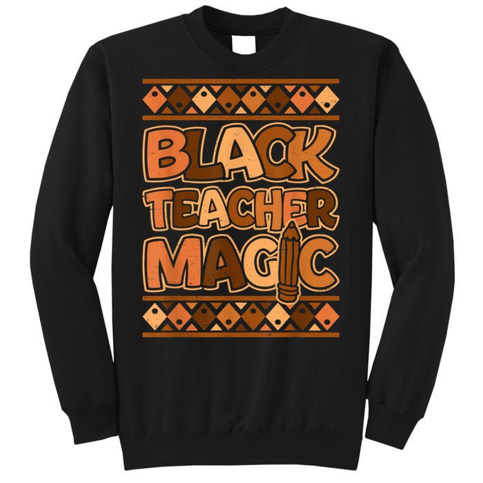 Black Teacher Magic African Pride Black History Juneteenth Sweatshirt