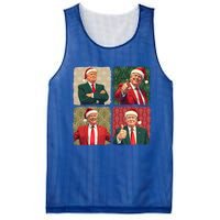 Bohemian Trump Make Christmas Great Again Vintage Gift Mesh Reversible Basketball Jersey Tank