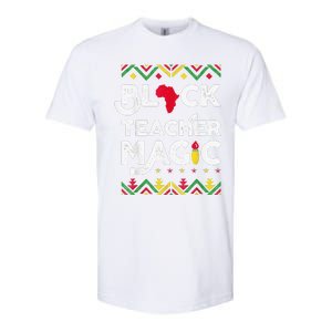 Black Teacher Magic Teacher Black History Month Softstyle CVC T-Shirt