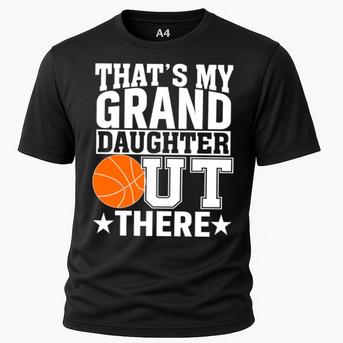Basketball That's My Grand Daughter Out There Cooling Performance Crew T-Shirt