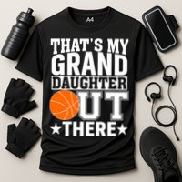 Basketball That's My Grand Daughter Out There Cooling Performance Crew T-Shirt