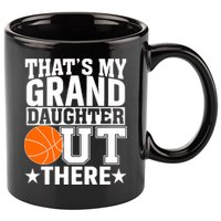 Basketball That's My Grand Daughter Out There 11oz C Handle Ceramic Mug