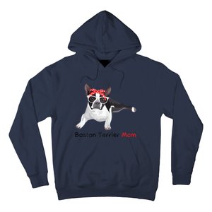 Boston Terrier Mom Bandana Womens Boston Terrier. Dog Hoodie