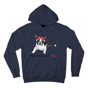 Boston Terrier Mom Bandana Womens Boston Terrier. Dog Tall Hoodie