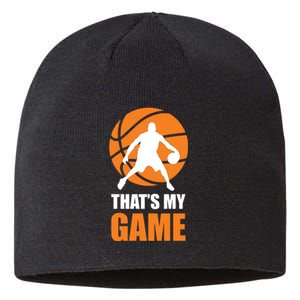 Basketball Thats My Game Sustainable Beanie