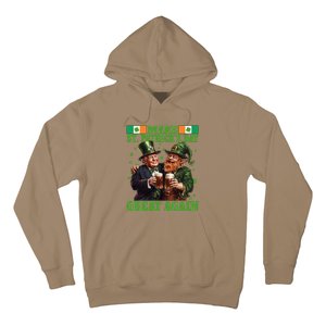 Beer Trump Make St PatrickS Day Great Again Irish Shamrock Hoodie