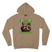 Beer Trump Make St PatrickS Day Great Again Irish Shamrock Hoodie