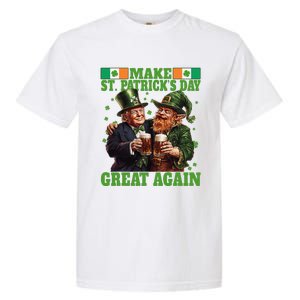 Beer Trump Make St PatrickS Day Great Again Irish Shamrock Garment-Dyed Heavyweight T-Shirt