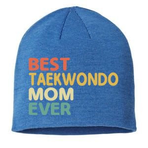 Best Taekwondo Mom Ever Martial Arts Tkd Gift Sustainable Beanie