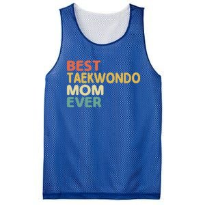 Best Taekwondo Mom Ever Martial Arts Tkd Gift Mesh Reversible Basketball Jersey Tank