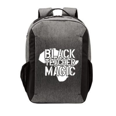 Black Teacher Magic Gift Teacher Black History Month Vector Backpack