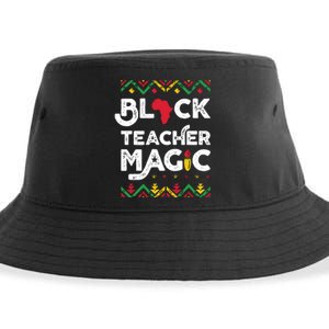 Black Teacher Magic Teacher Black History Month Sustainable Bucket Hat