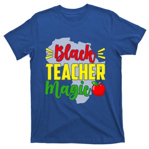 Black Teacher Magic African American Black History Month Gift T-Shirt