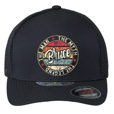 Bruce The Man The Myth The Legend First Name Bruce Flexfit Unipanel Trucker Cap
