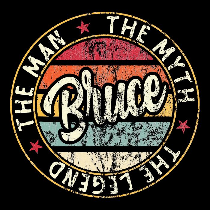 Bruce The Man The Myth The Legend First Name Bruce Backpack
