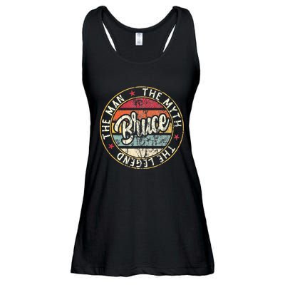 Bruce The Man The Myth The Legend First Name Bruce Ladies Essential Flowy Tank