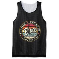 Bruce The Man The Myth The Legend First Name Bruce Mesh Reversible Basketball Jersey Tank