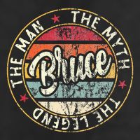 Bruce The Man The Myth The Legend First Name Bruce 25L Jumbo Tote