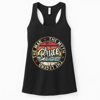 Bruce The Man The Myth The Legend First Name Bruce Womens Tank Top
