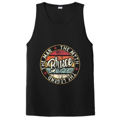 Bruce The Man The Myth The Legend First Name Bruce PosiCharge Competitor Tank
