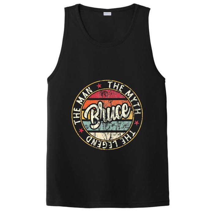 Bruce The Man The Myth The Legend First Name Bruce PosiCharge Competitor Tank