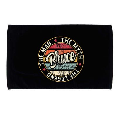 Bruce The Man The Myth The Legend First Name Bruce Microfiber Hand Towel