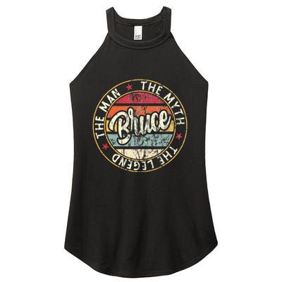 Bruce The Man The Myth The Legend First Name Bruce Women's Perfect Tri Rocker Tank