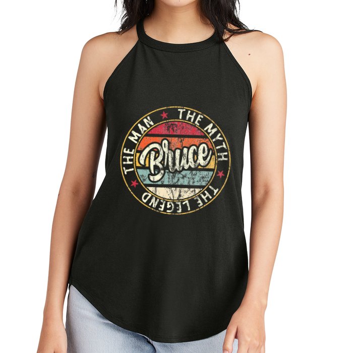 Bruce The Man The Myth The Legend First Name Bruce Women's Perfect Tri Rocker Tank