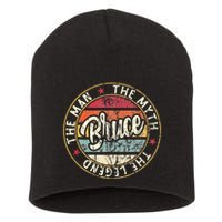 Bruce The Man The Myth The Legend First Name Bruce Short Acrylic Beanie