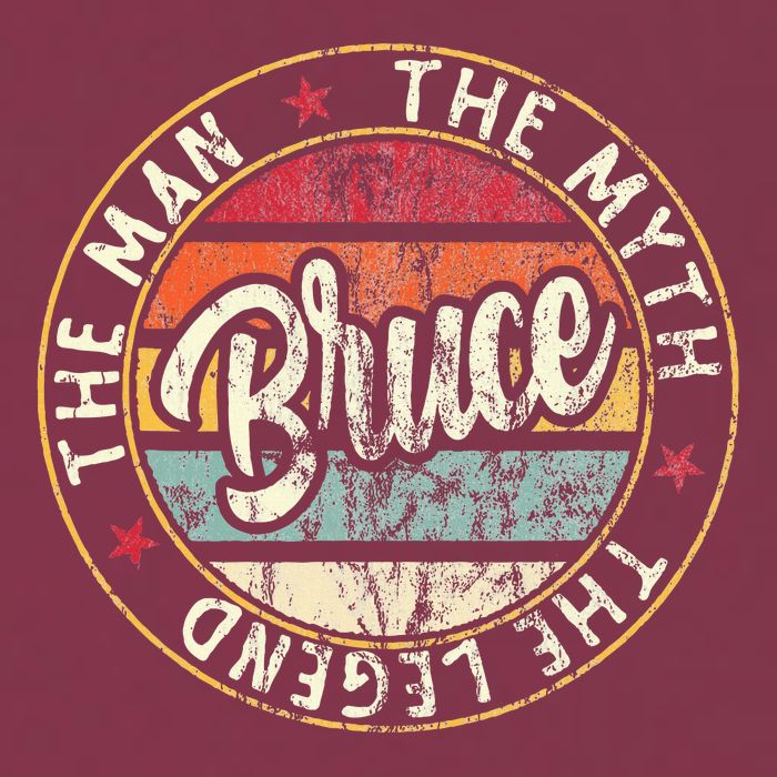 Bruce The Man The Myth The Legend First Name Bruce 16oz Travel Tumbler