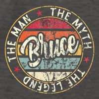 Bruce The Man The Myth The Legend First Name Bruce Vector Backpack