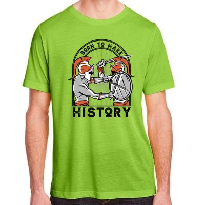 Born To Make History Spartan Adult ChromaSoft Performance T-Shirt