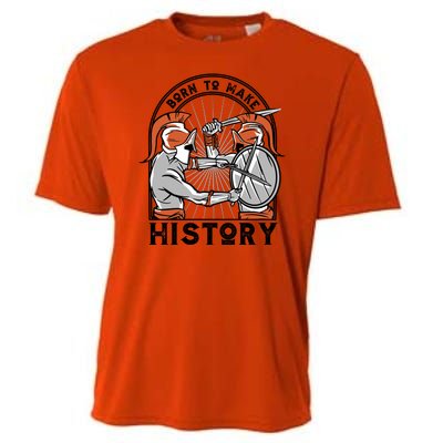 Born To Make History Spartan Cooling Performance Crew T-Shirt