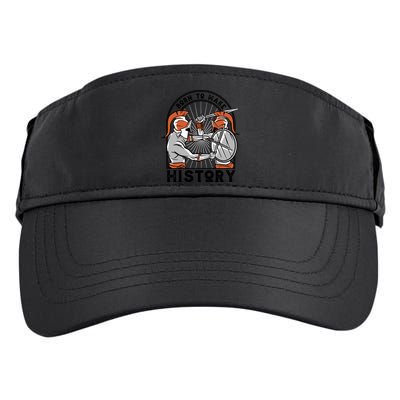 Born To Make History Spartan Adult Drive Performance Visor