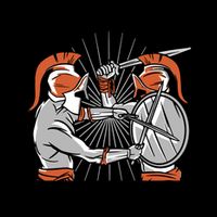 Born To Make History Spartan Zip Tote Bag