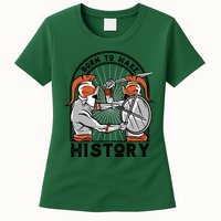 Born To Make History Spartan Womens T-Shirt