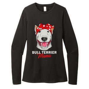 Bull Terrier Mama Bully Dog Mom Mothers Day Gift Womens CVC Long Sleeve Shirt