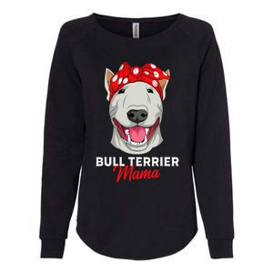 Bull Terrier Mama Bully Dog Mom Mothers Day Gift Womens California Wash Sweatshirt