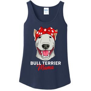 Bull Terrier Mama Bully Dog Mom Mothers Day Gift Ladies Essential Tank