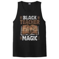 Black Teacher Magic Melanin Pride Black History Month PosiCharge Competitor Tank