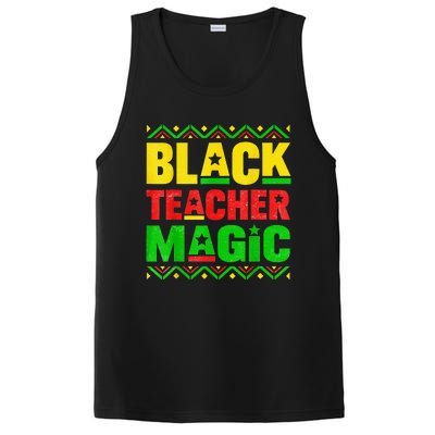 Black Teacher Magic Teacher Black History Month PosiCharge Competitor Tank