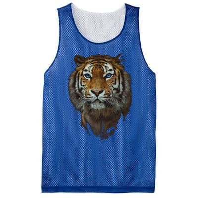 Bengal Tiger Meaningful Gift Endangered Wildlife Lover Big Cat Gift Mesh Reversible Basketball Jersey Tank