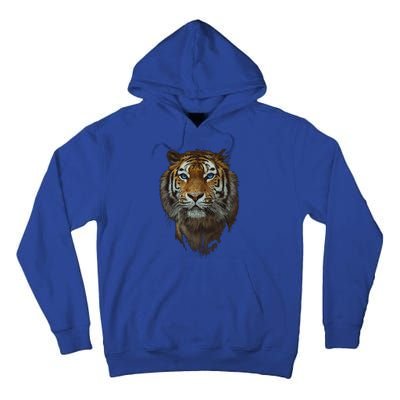 Bengal Tiger Meaningful Gift Endangered Wildlife Lover Big Cat Gift Tall Hoodie