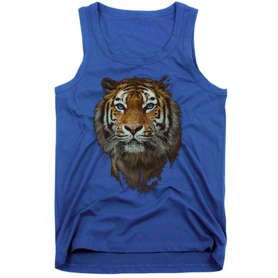 Bengal Tiger Meaningful Gift Endangered Wildlife Lover Big Cat Gift Tank Top