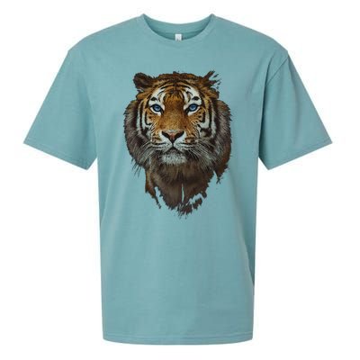 Bengal Tiger Meaningful Gift Endangered Wildlife Lover Big Cat Gift Sueded Cloud Jersey T-Shirt